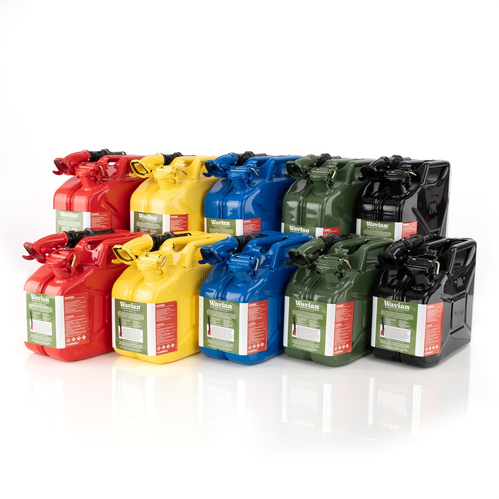 Wavian Jerry Can - 2.6 Gallon Capacity (10 Liters) | The Original